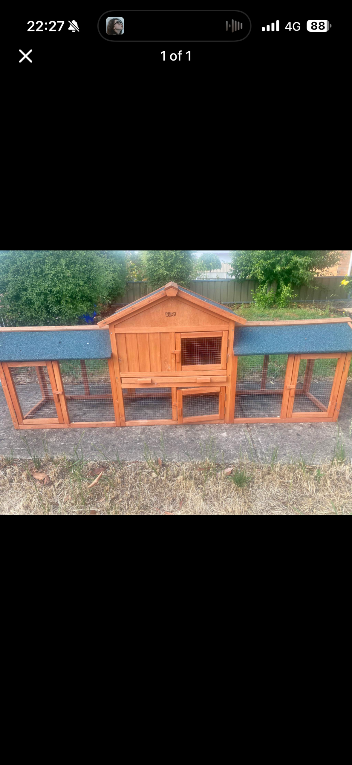 Outdoor pet cage